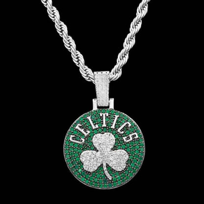 Boston Celtics Official NBA Logo Pendant
