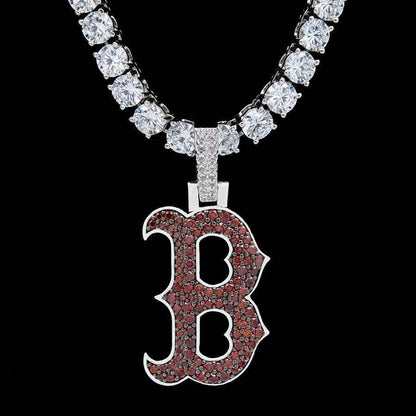 Boston Red Sox Official MLB Logo Pendant