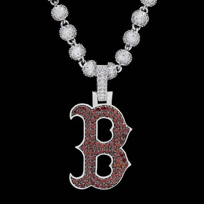 Boston Red Sox Official MLB Logo Pendant