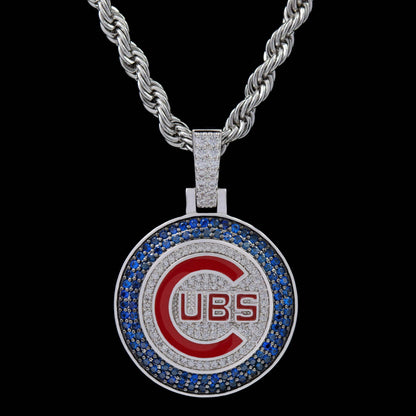 Chicago Cubs Official MLB Logo Pendant