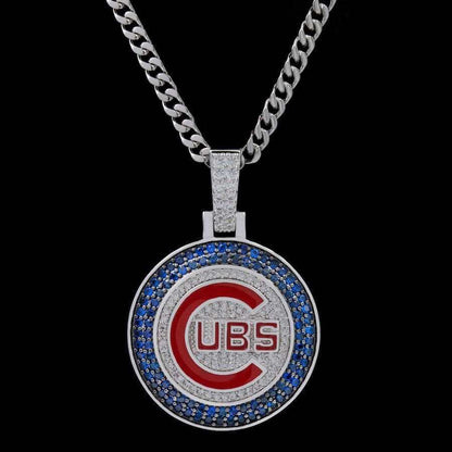Chicago Cubs Official MLB Logo Pendant