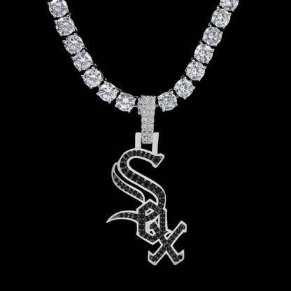 Chicago White Sox Official MLB Logo Pendant