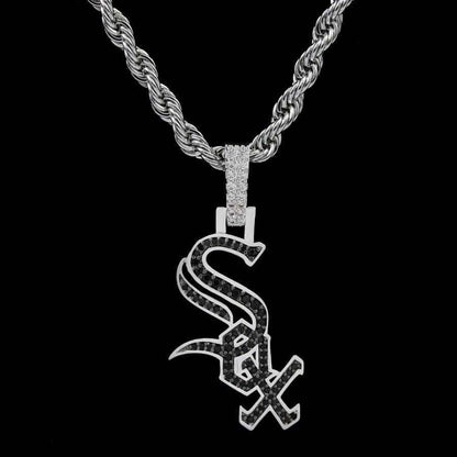 Chicago White Sox Official MLB Logo Pendant