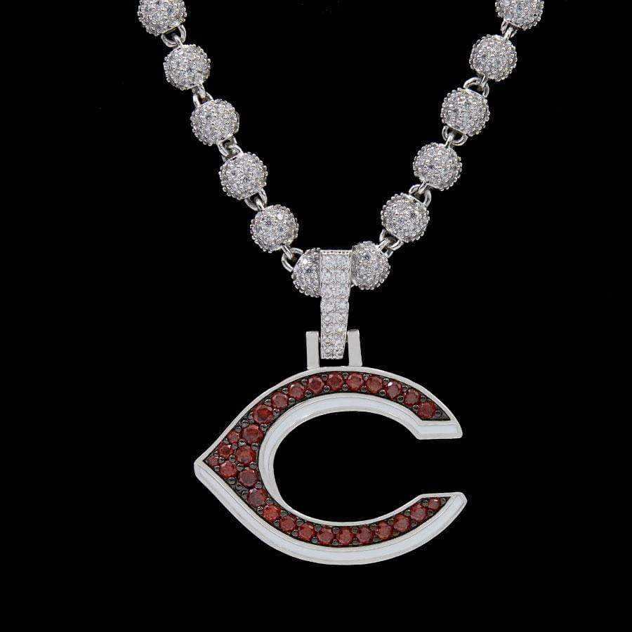 Cincinnati Reds Official MLB Logo Pendant