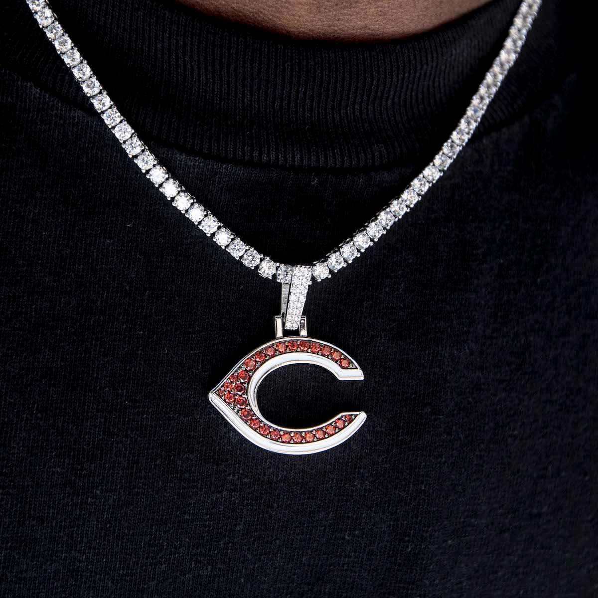 Cincinnati Reds Official MLB Logo Pendant