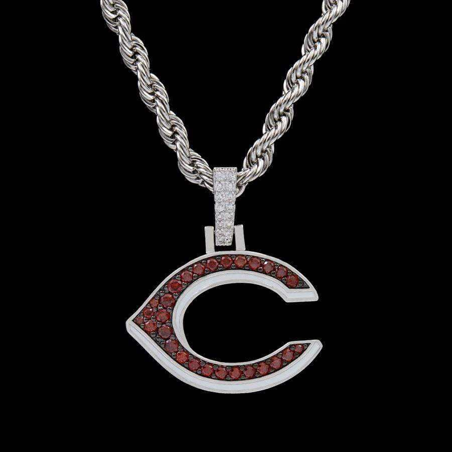 Cincinnati Reds Official MLB Logo Pendant