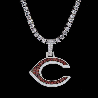 Cincinnati Reds Official MLB Logo Pendant