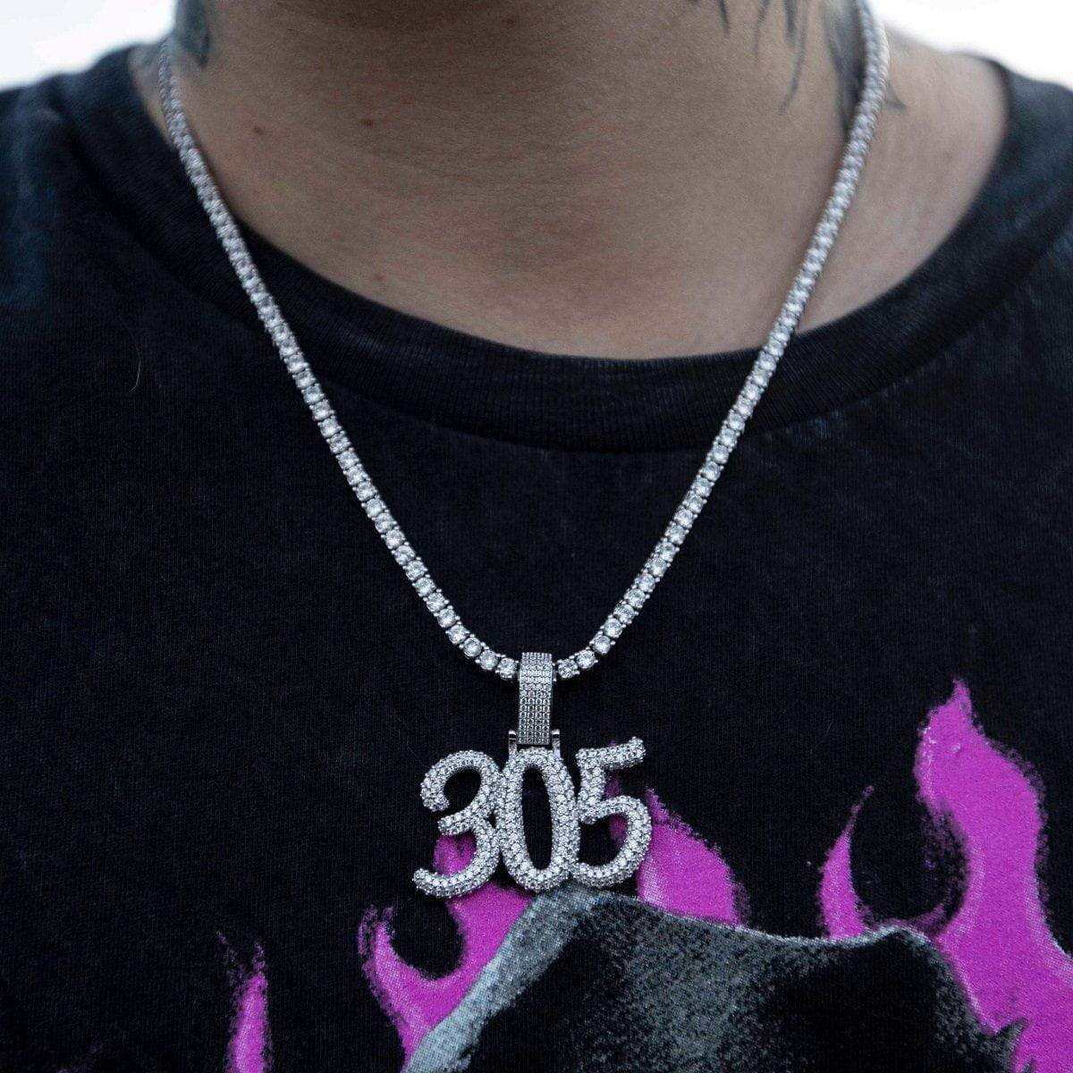 Custom Name Plate Pave Font