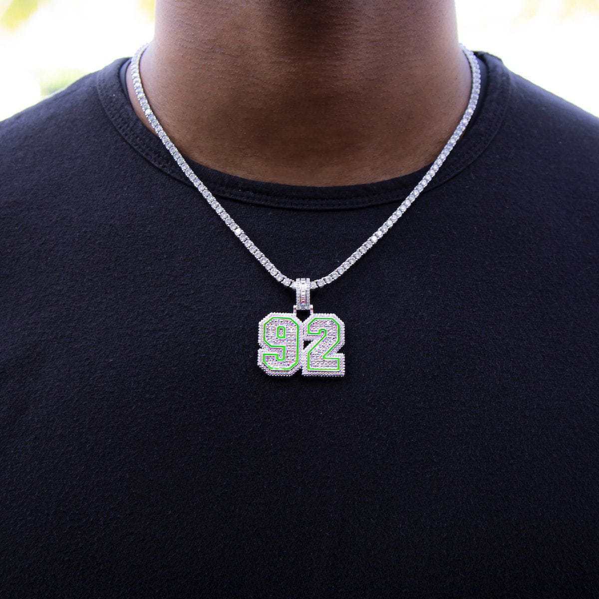 Custom Name Plate University Font