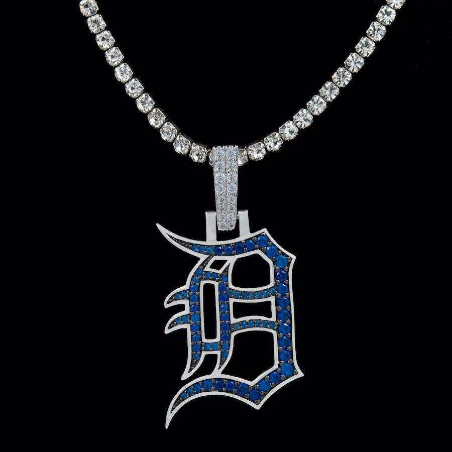 Detroit Tigers Official MLB Logo Pendant