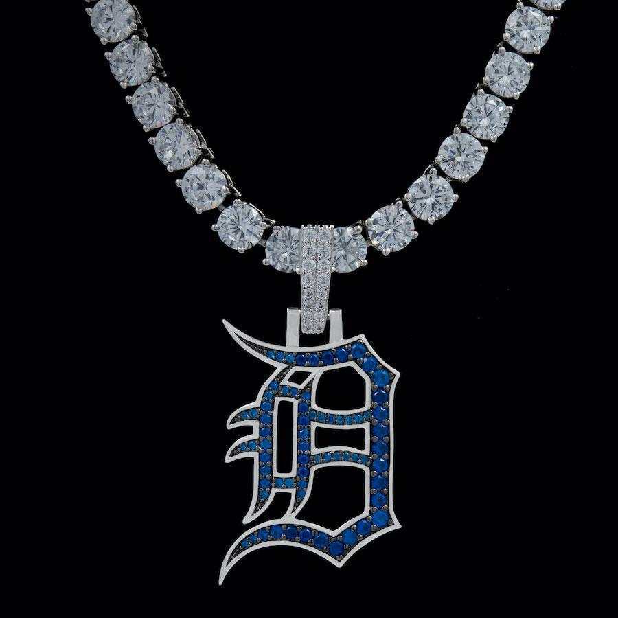 Detroit Tigers Official MLB Logo Pendant