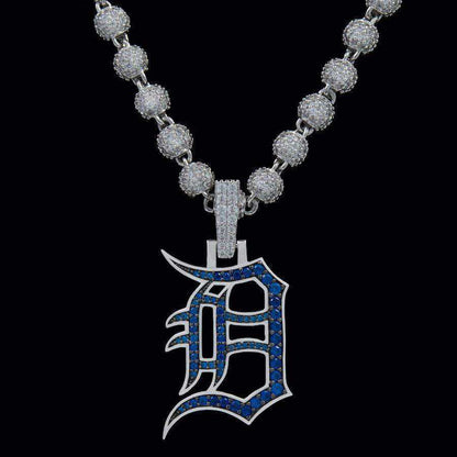 Detroit Tigers Official MLB Logo Pendant