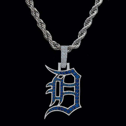 Detroit Tigers Official MLB Logo Pendant