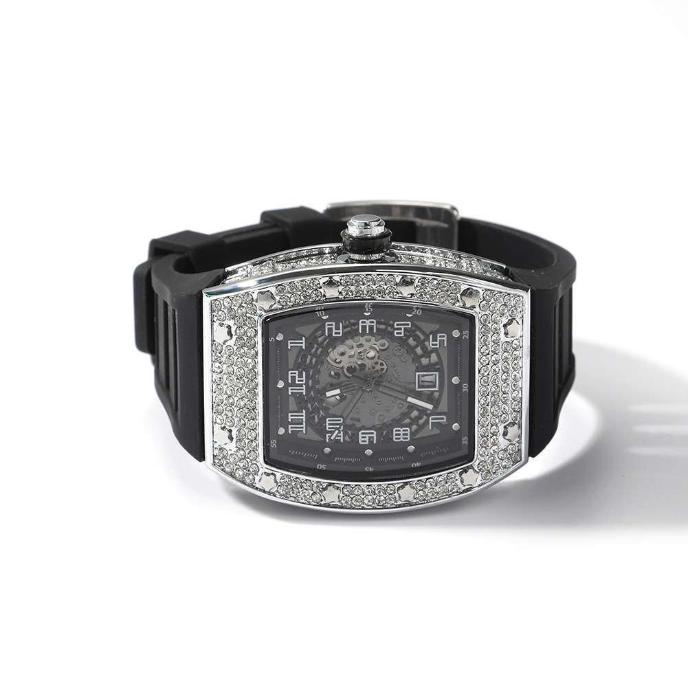 Diamond-Encrusted Multifunctional Personalized Sports Watch