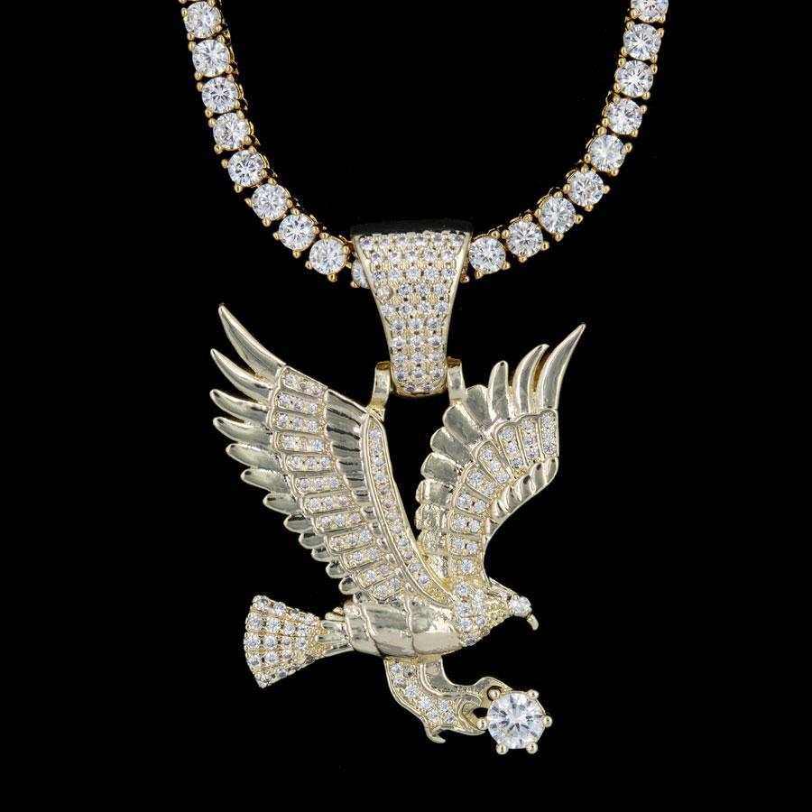 GLD Eagle Pendant