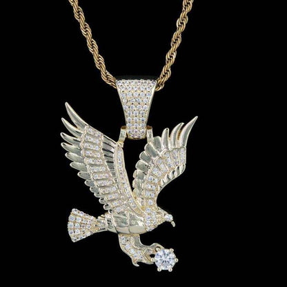 GLD Eagle Pendant