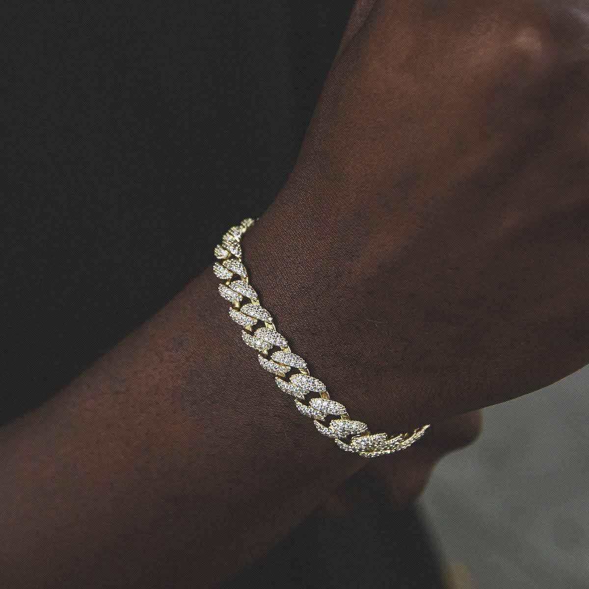 GLD Link Bracelet in Yellow Gold - 8.5mm