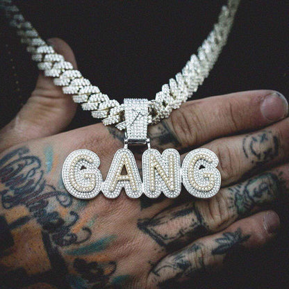 GLD's Name Plate 2-Tone Custom Layered Font