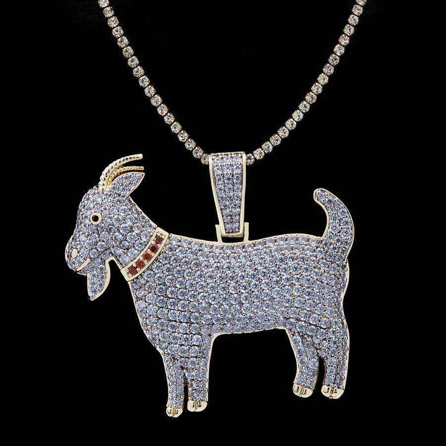 GOAT Pendant in Yellow Gold