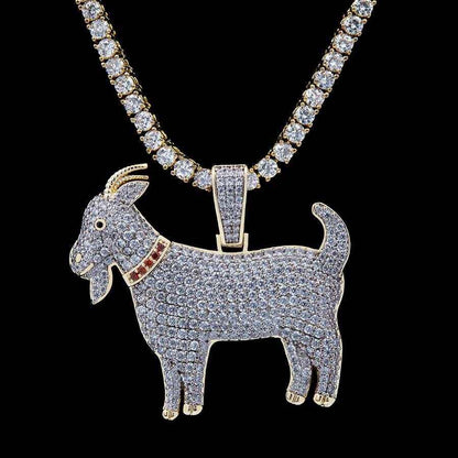 GOAT Pendant in Yellow Gold