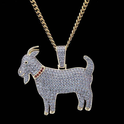 GOAT Pendant in Yellow Gold