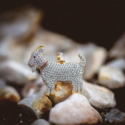 GOAT Pendant in Yellow Gold