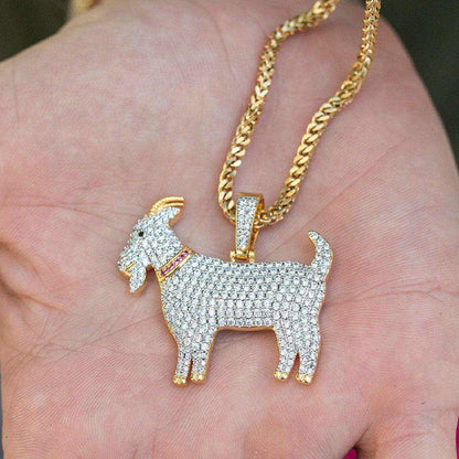 GOAT Pendant in Yellow Gold