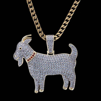GOAT Pendant in Yellow Gold