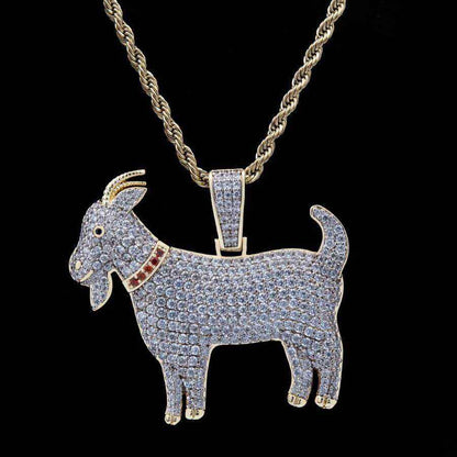 GOAT Pendant in Yellow Gold