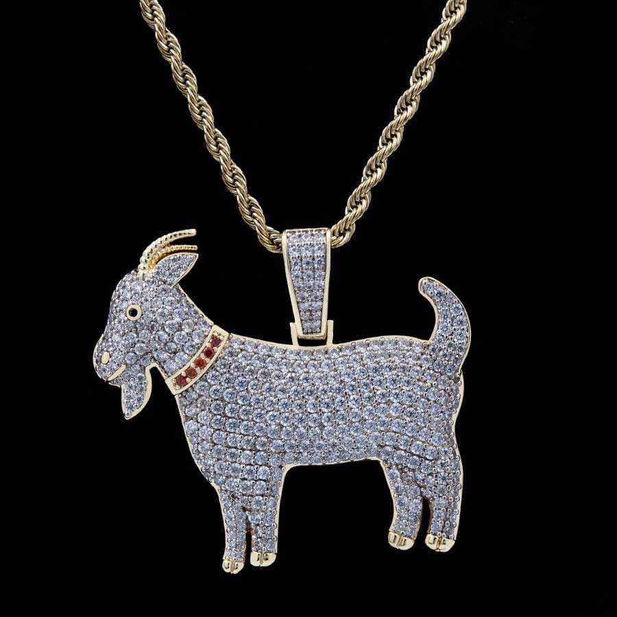 GOAT Pendant in Yellow Gold