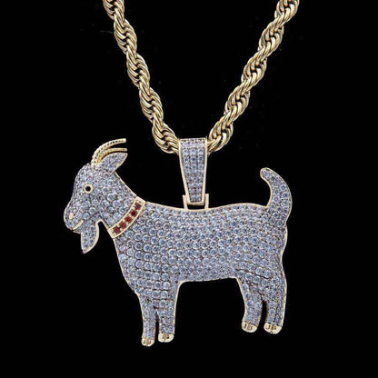 GOAT Pendant in Yellow Gold