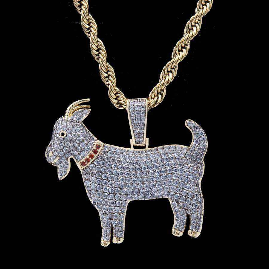 GOAT Pendant in Yellow Gold