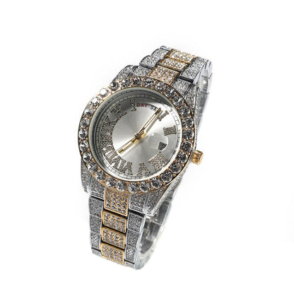 Hip Hop Full Diamond Fashion Quartz Watch