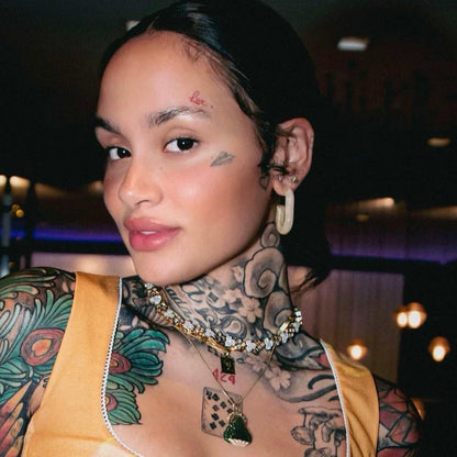 Honeycomb Chain in White Gold