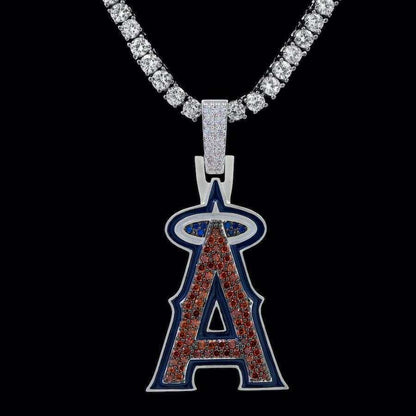 Los Angeles Angels Official MLB Logo Pendant