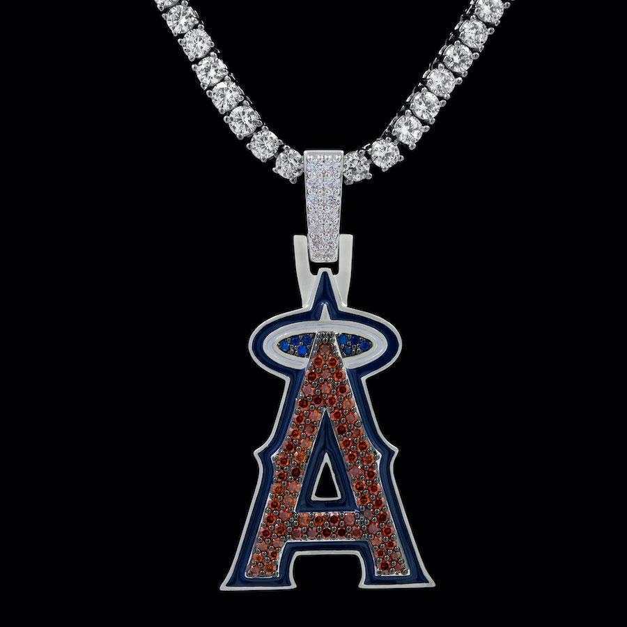 Los Angeles Angels Official MLB Logo Pendant
