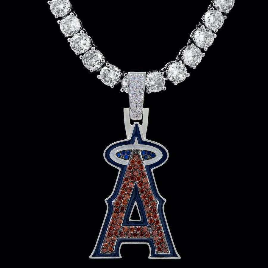 Los Angeles Angels Official MLB Logo Pendant