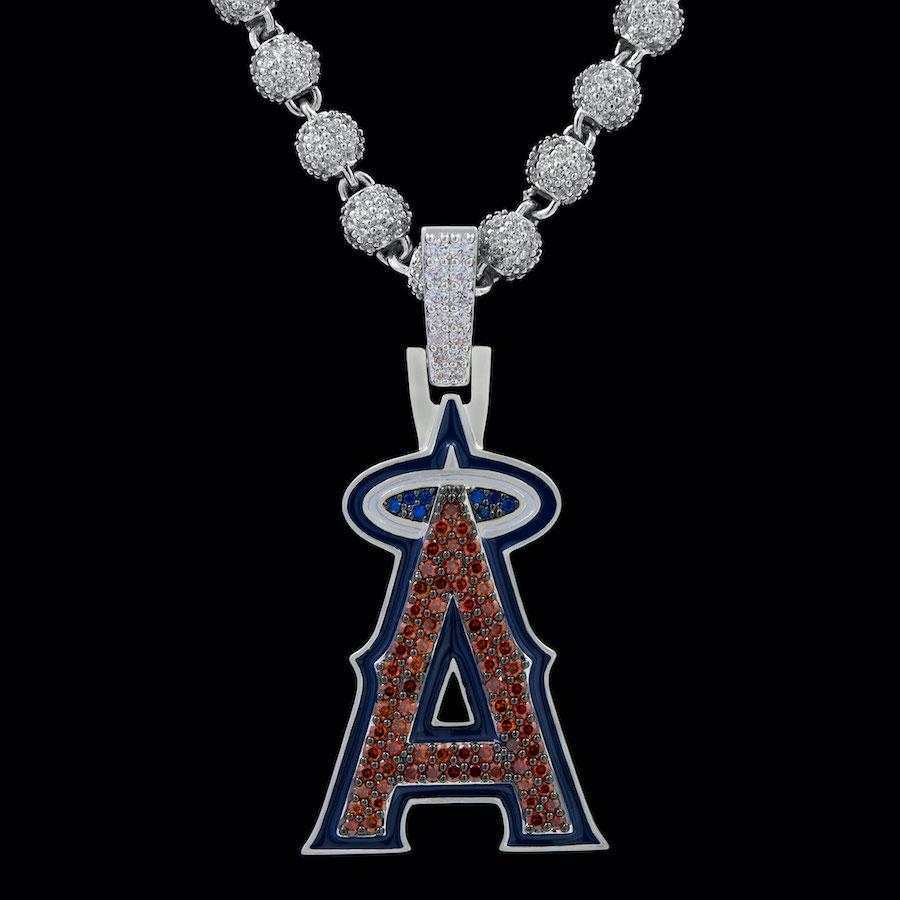 Los Angeles Angels Official MLB Logo Pendant