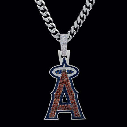 Los Angeles Angels Official MLB Logo Pendant