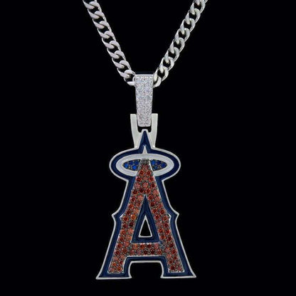 Los Angeles Angels Official MLB Logo Pendant