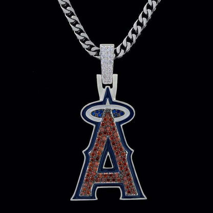Los Angeles Angels Official MLB Logo Pendant