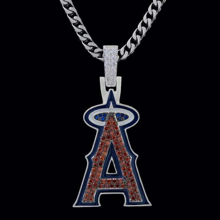 Los Angeles Angels Official MLB Logo Pendant