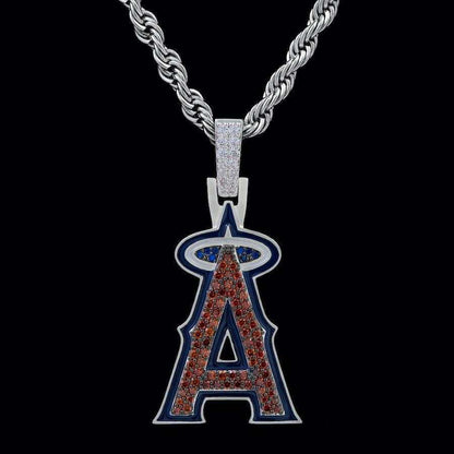 Los Angeles Angels Official MLB Logo Pendant
