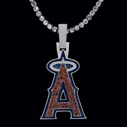 Los Angeles Angels Official MLB Logo Pendant