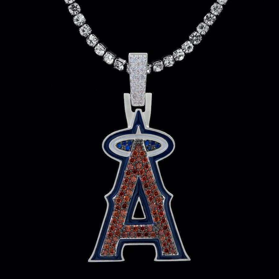 Los Angeles Angels Official MLB Logo Pendant