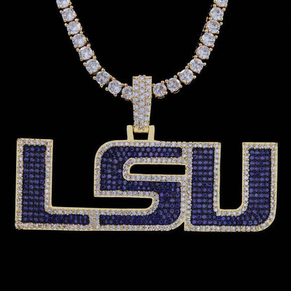 LSU Official NCAA Logo Pendant