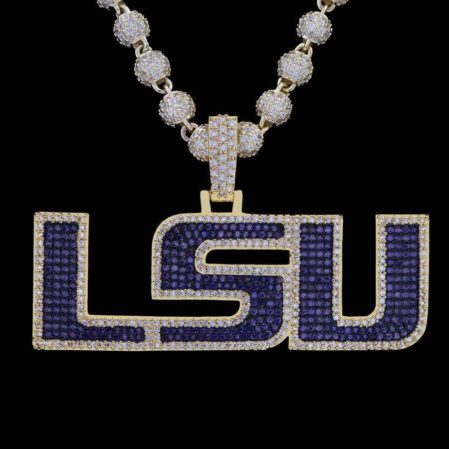 LSU Official NCAA Logo Pendant