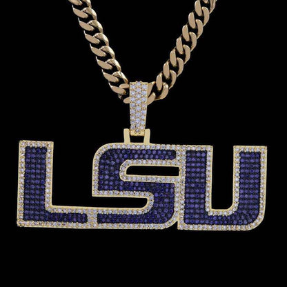 LSU Official NCAA Logo Pendant