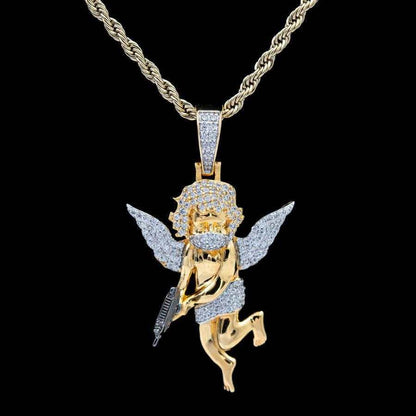 Masked Angel Pendant