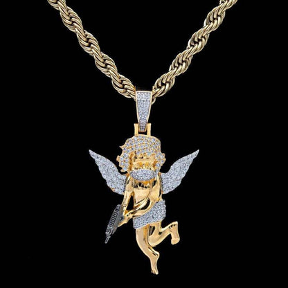 Masked Angel Pendant